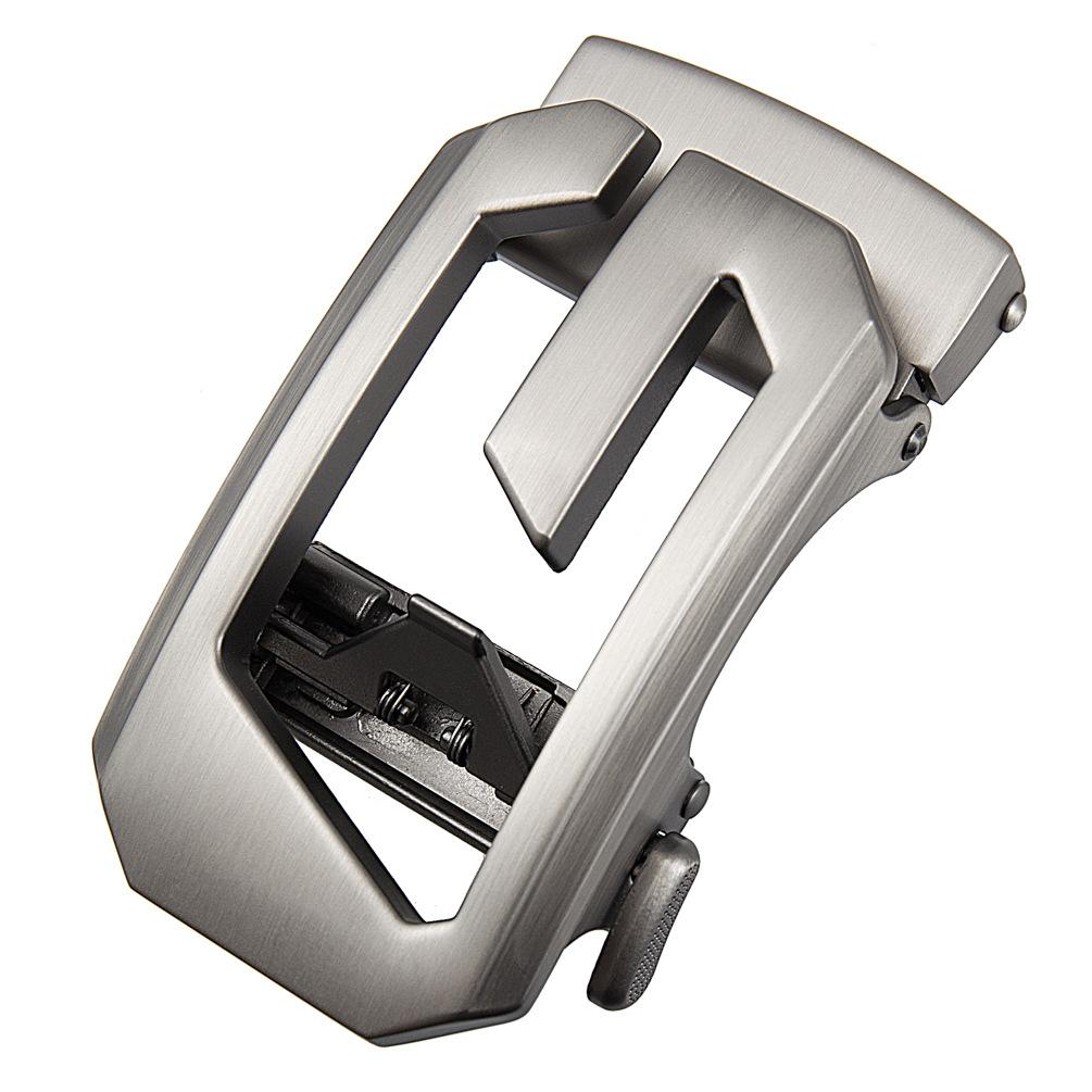 5Pcs Fashion Letter Buckle, Dongguan Button Head, Automatic Belt Buckle, Zinc Alloy Belt Head Ly36-25781