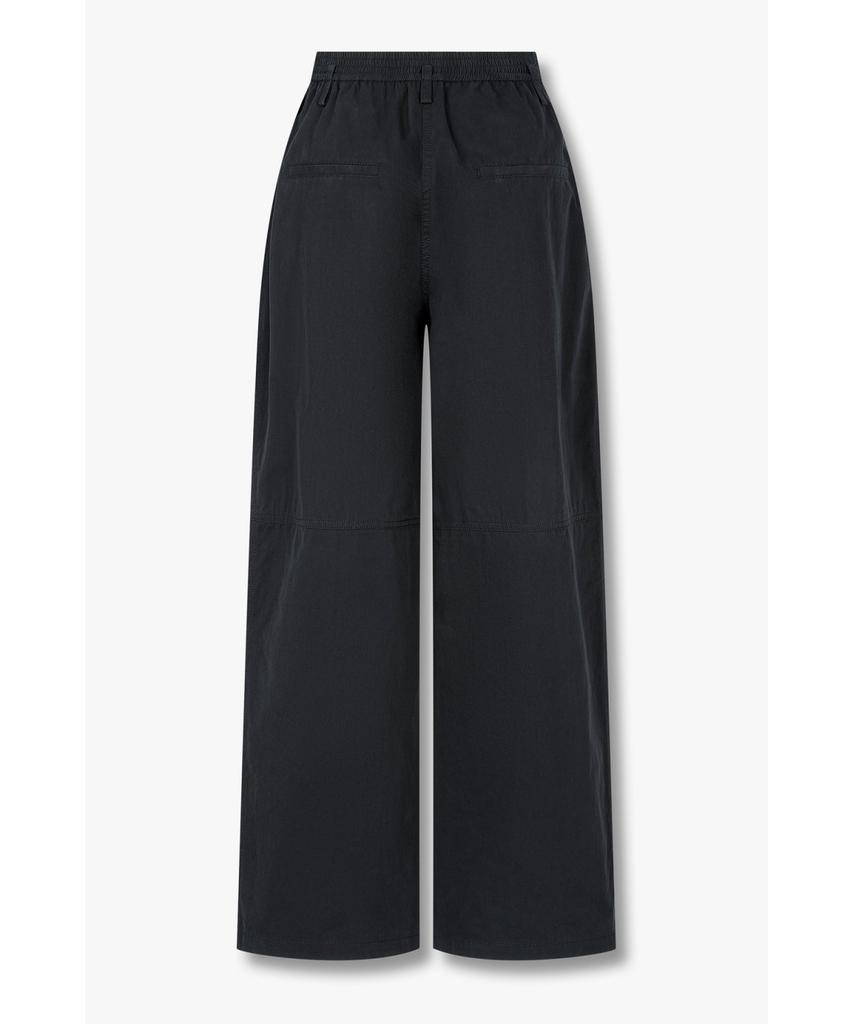 Bobeu One-Tuck Pleated Wide Chino Pants_Charcoal 7156230001