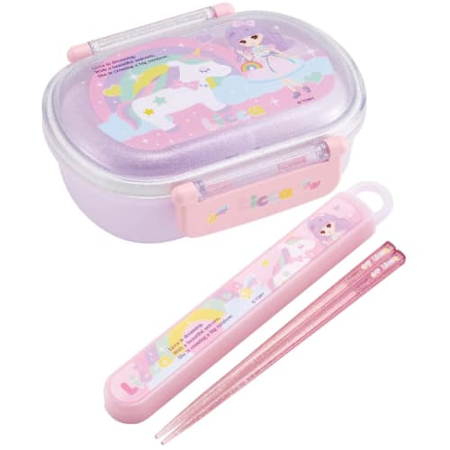 Skater Children's Chopsticks Chopstick Box Set 16.5cm Children's Lunch Box Antibacterial Treatment Boys Girls Easy to Open Sliding Type Made in Japan