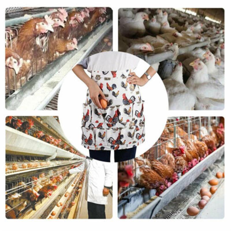 1pc egg apron, deep bag, hen duck goose egg rack apron, egg collection rack apron
