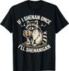 Raccoon If I Shenan Once I'll Shenanigan Funny T-Shirt