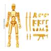 Multi-Jointed Movable Shapeshift Robot Titan 13 Action Figures 3D Printed Mannequin Dummy Toys Kids Adults Children Game