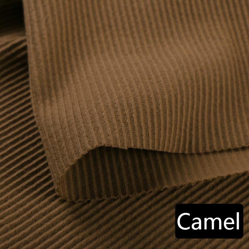 stretch rib knit fabric