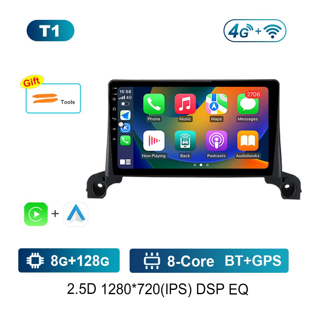 9'' DSP Stereo Android OS Touch Screen WiFi for Peugeot 5008 4008 2017 - 2019 Navigation GPS 4G Car Radio Multimedia Player BT
