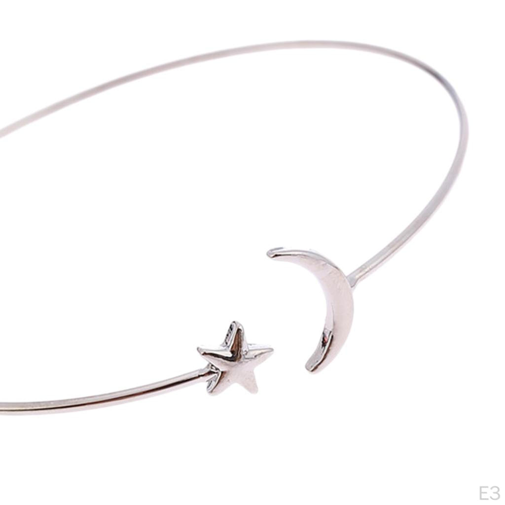Bohemian Moon Bangle Alloy Bracelet Wedding Jewelry