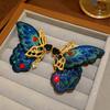Luxury Embroidery Butterfly Earrings Ear Jewelry Delicate Earrings for Women  Lady Girl