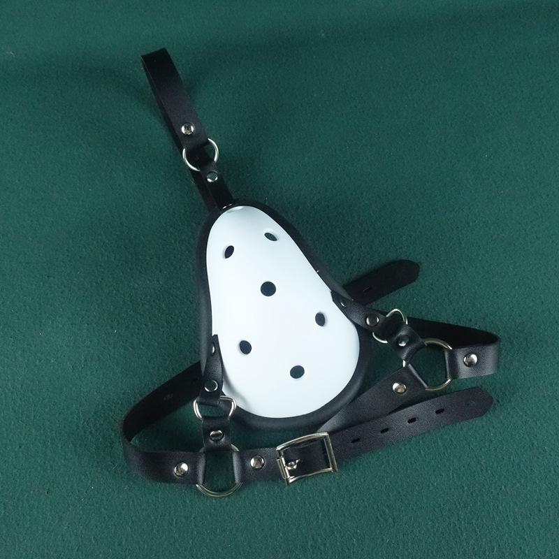 Alternative Male Slave Training: Sensual Silk Stocking Harness with Mask Cover