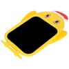 LCD Writing Tablet Christmas Hat Cartoon Owl Shape Children Yellow Drawing Graffiti Board