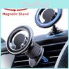 Phone Magsafe Holder Magnetic Car Ring Case Dashboard Air Outlet Mount 360 Degree Rotation For Iphone Samsung Auto Accessiores