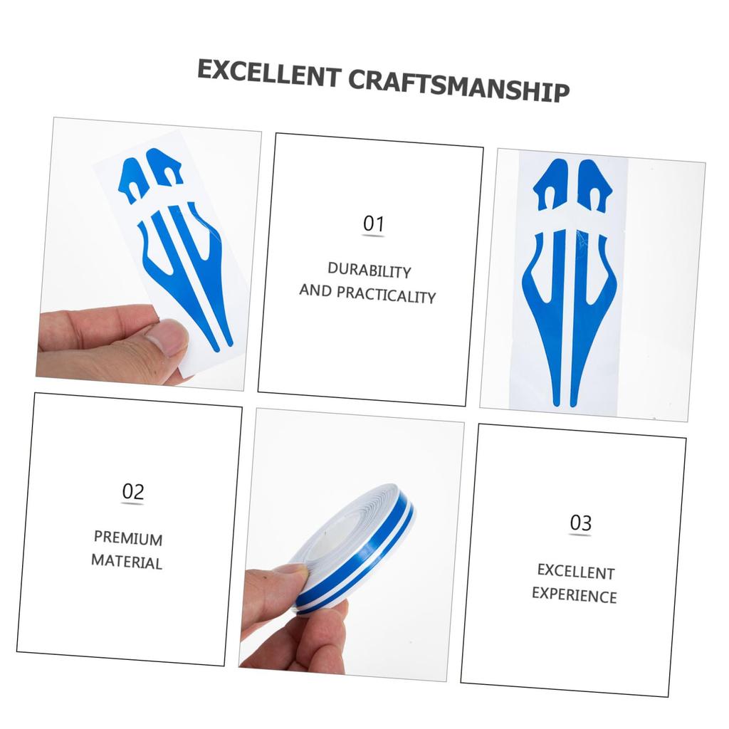 COSMEVIVI Car Decoration Sticker Car Side Door Sticker Pinstriping Kit Car Pinstriping Auto Pinstriping