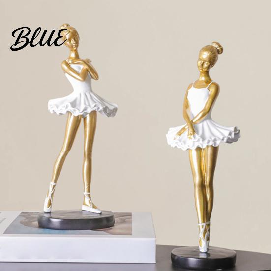 Ballett Sammelgeschenk Tänzerin Figur Ballerina Statue mit Stabiler Runder Basis