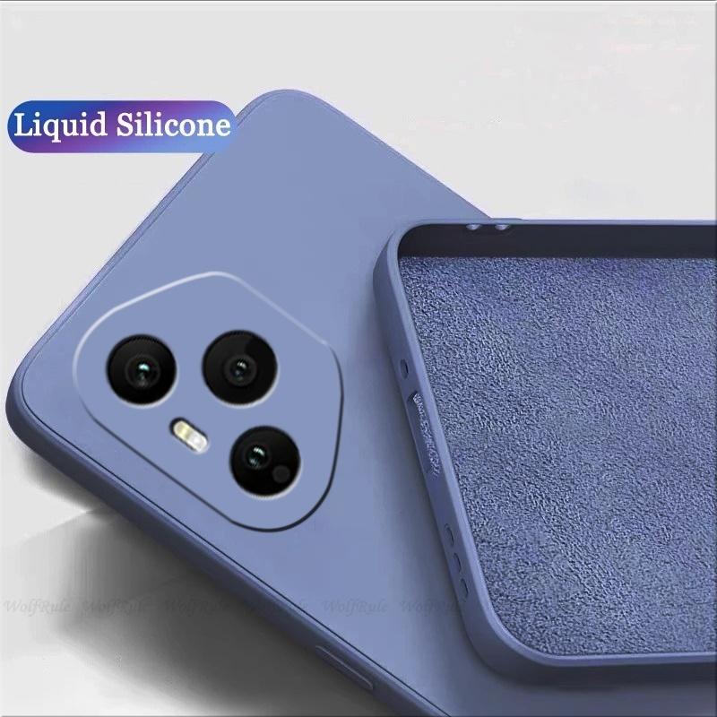 For Huawei Honor 400 Pro Case Honor 400 Pro Capas Shockproof Bumper TPU Liquid Silicone Soft Cover Honor 400 Pro Fundas