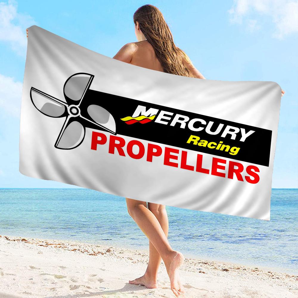 M-Mercury Racing Handtuch Mikrofaser Strandhandtuch Saugfähig Schnelltrocknend Weich Yoga Schwimmen Resort Bergsteigen Handtuch