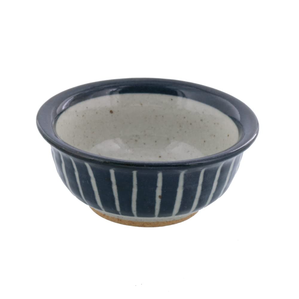 

Tableware East Earthenware Small Aijukusa Bowl, (Indigo Grass) ss-G2-4012-0