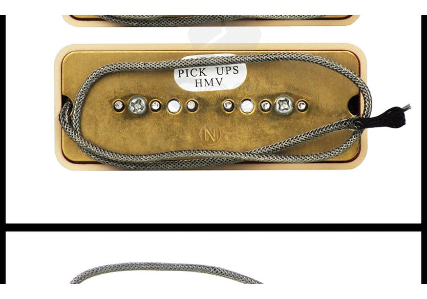 Electric P90 Soapbar Guitar Pickup with Alnico V Magnet