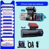 2025 Wireless 360° Dash Cam with Sentinel Mode & 24-Hour Parking Monitoring
