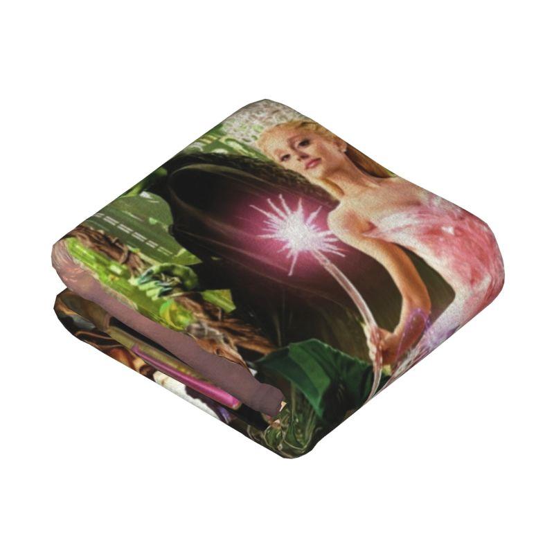 Custom Wickeds Musical Movie Blanket Warm Fleece Soft Flannel Throw Blankets for Bedding Couch Office Autumn
