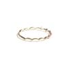 Mezmic Fairy Pink Ruby Crown Gold Ring