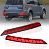 LED Rear Bumper Reflector Light For Subaru Forester 2008-2016 Sequential Turn Signal Light