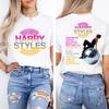 Together Together Tour 2026 Harrystyless T-Shirt Harry Kiss All The Time Disco Hochwertiges Baumwoll-T-Shirt Herren Damen Aufdruck Rundhals Freizeit-T-Shirt
