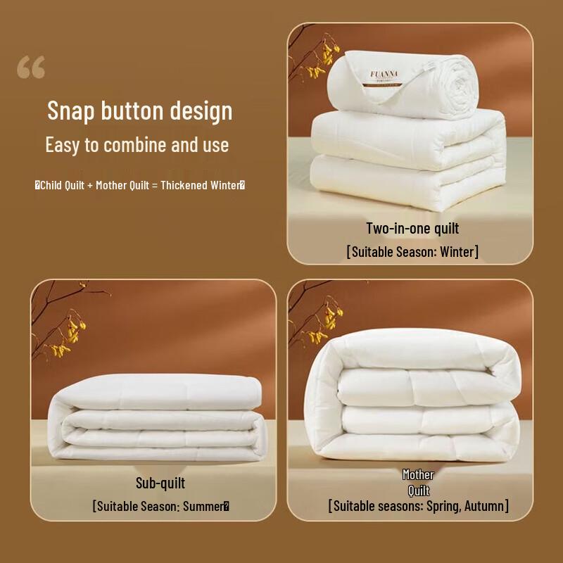 FUANNA Shunu Antibacterial Thickened Winter Fiber Quilt
