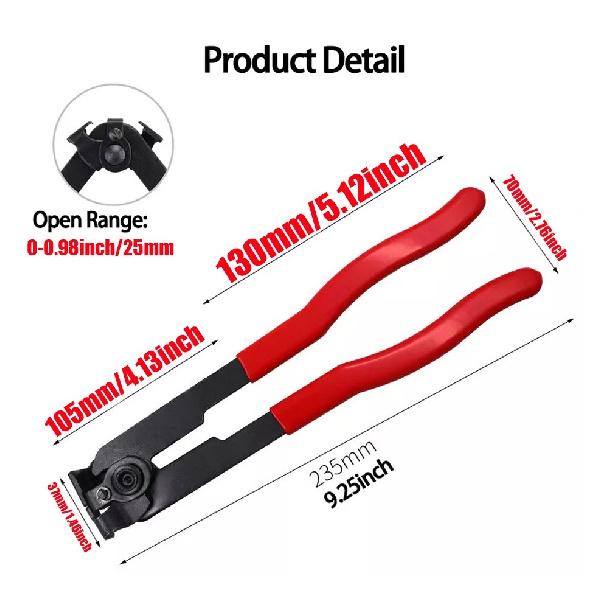 CV Joint Boot Clamp Plier CV Joint Clamp Banding tall Drive Shaft Garage Tool