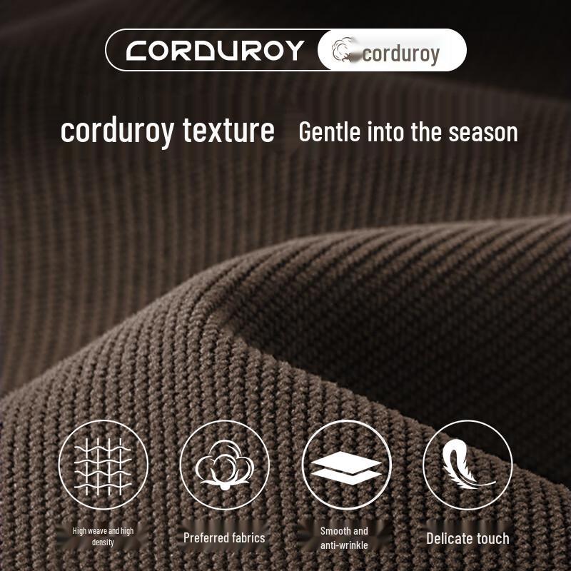 Jeanswest Men's Lined Corduroy Straight Casual Pants