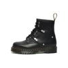 Доктор. Martens 1460 Кожаные Простые Модные Ботинки до середины икры Унисекс Ботинки Черные 26959001