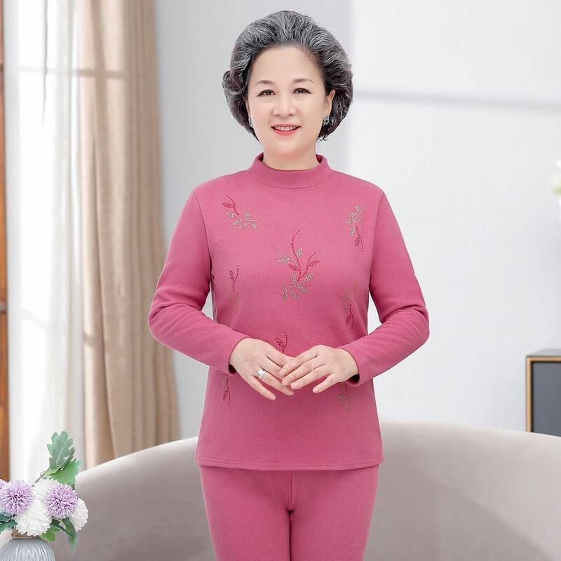 Fengxiao Men's Fleece Lined Thermal Underwear Set