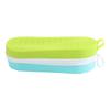 Silicone Swim Goggle Case Portable Waterproof Zipper Eyeglasses Case Soft with Drain Hole Swimming Goggles Protection Box