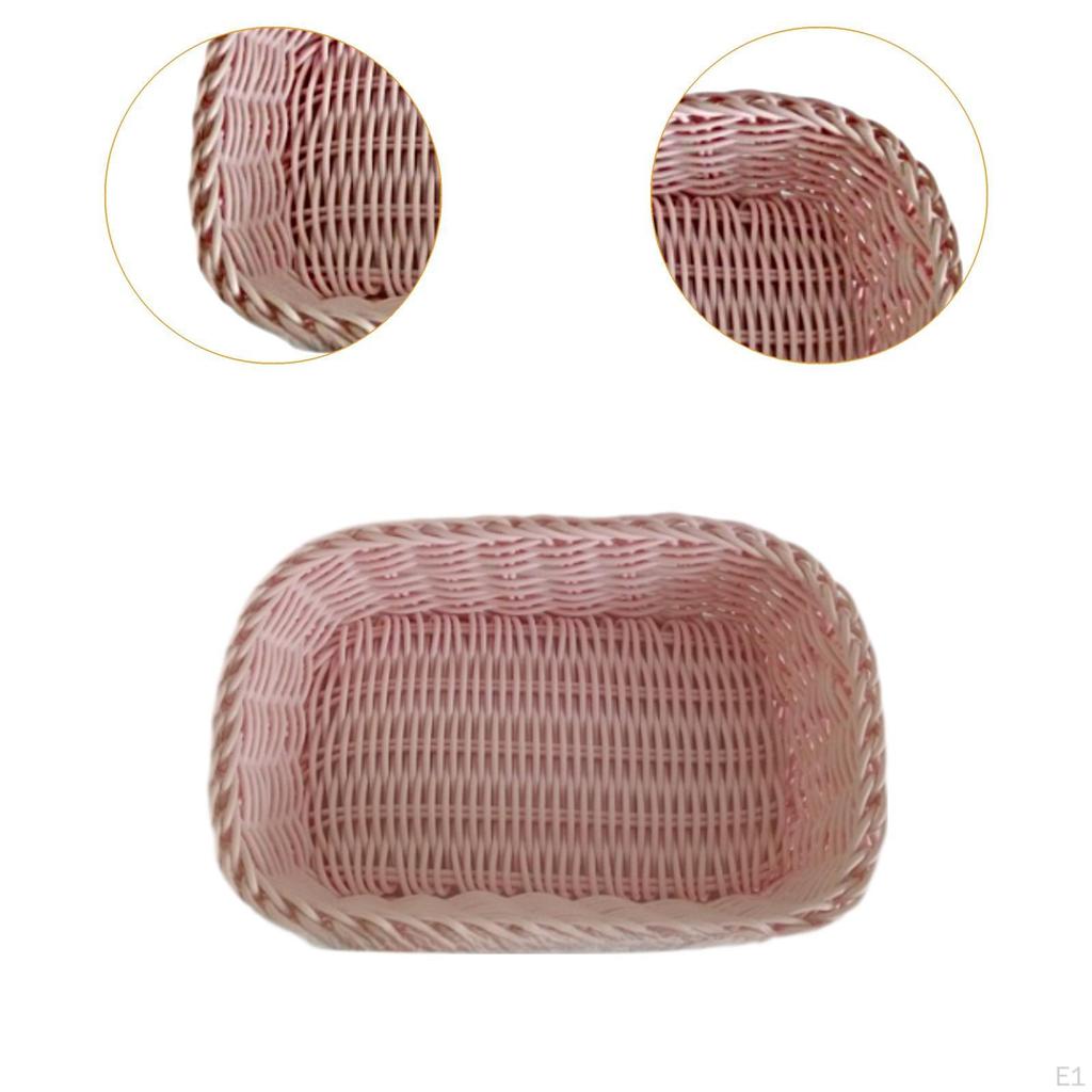 Hand -woven Shelf Baskets Organize Important Sundies Storage Basket