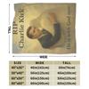 Charlie Kirk Death Flannel Blanket Winter  Warm Soft Bedding Throws for Kids Bedroom Comfortable Bedspread Sofa Bed Cover