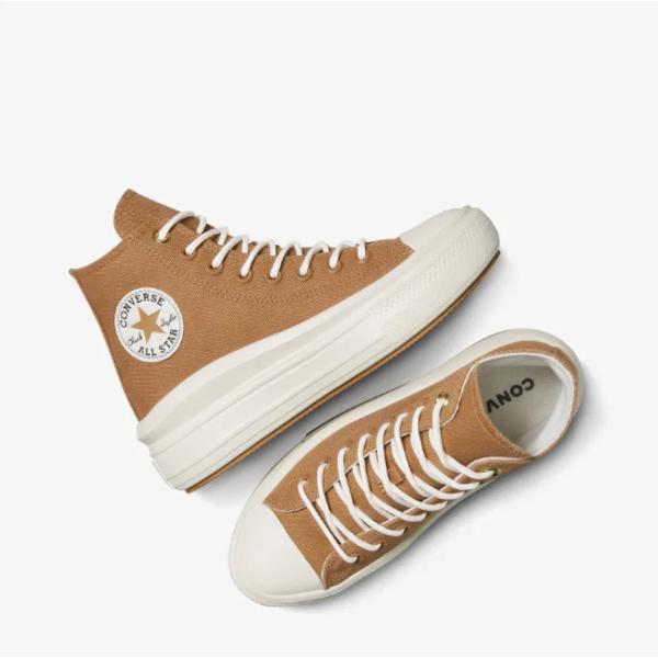 Converse Lightweight High Canvas Platform Sneakers Brown A12997c