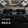 Fits 26 Models: Sixth-Gen RAV4/Wildlander Rongfang Sport Large Rear Spoiler - Drill-Free Rear Diffuser Top Wing