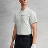 FILA Golf Series Fashion Simple Classic Sports Casual Golf Versatile Comfortable Knitted Short Sleeve Polo Shirt Men tops A11M625105FGY