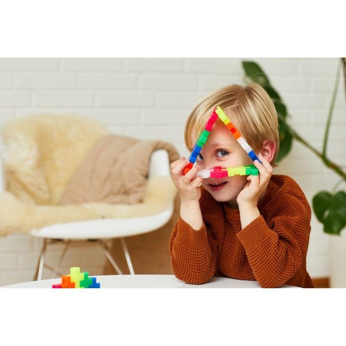 Box midi big neon 100 pièces - plus plus