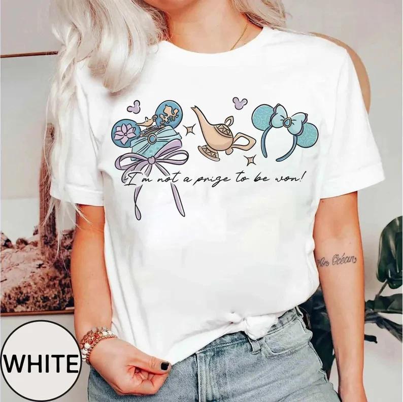Princess Cinderella Belle Rapunzel Ariel Cinderellas Sewing Club Shirt S