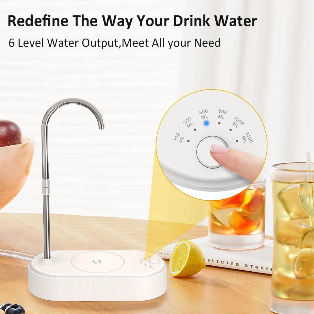 Electric Drinking Water Pump for Gallon Bottles - Automatic Cold Water Dispenser for Home & Office