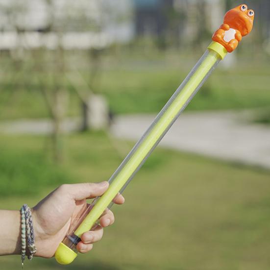 Cartoon Spritzpistole mit sprudelndem Wasser für Kinder Handheld Ausziehbarer Sprühspielzeug für Pool Strand Spaß Sommer Badezimmer Gadget Niedliche Foto Requisite Neuheit Geschenk für Kinder