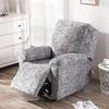 4pc/set Milk Silk Stretch Recliner Sofa Covers Printed Elastic Armchair Chair Slipcovers for Living Room Furniture Protector