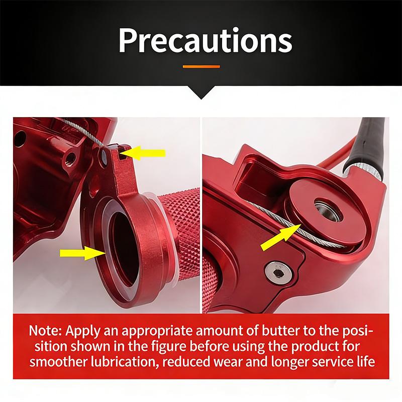 22mm Motorcycle Throttle Handle Grip Twist Quick Action Gas Throttle For Dirt Bike ATV Quad Bike Motorcycle Moped Scooter