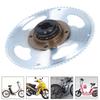 25H 80 Teeth Crankset with Freewheel Connector Set Accessory for Electric Bicycles Modification