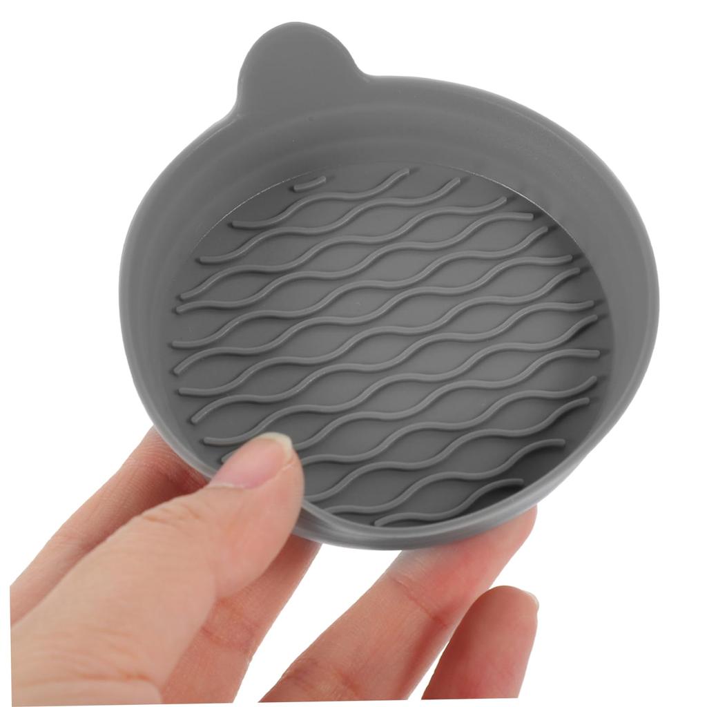 HEALEEP Car Drink Coaster Set of Silicone Cup Car Interior Storage Pad for Highly Easy to x x cm 4, Mat, Round, Non-Slip, Soundproof,