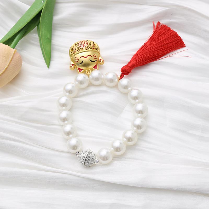 

Магнитный подхват для штор Абс Жемчуг Подхват для штор Декоративный бант 25cm