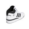 adidas Forum Mid White Black Unisex Sneakers Cloud-White Core-Black FY7939