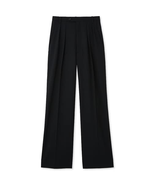 

костюм широкие брюки 16WFP231037 BLK 0 [Стиль/] Двухзащипные женские чёрный