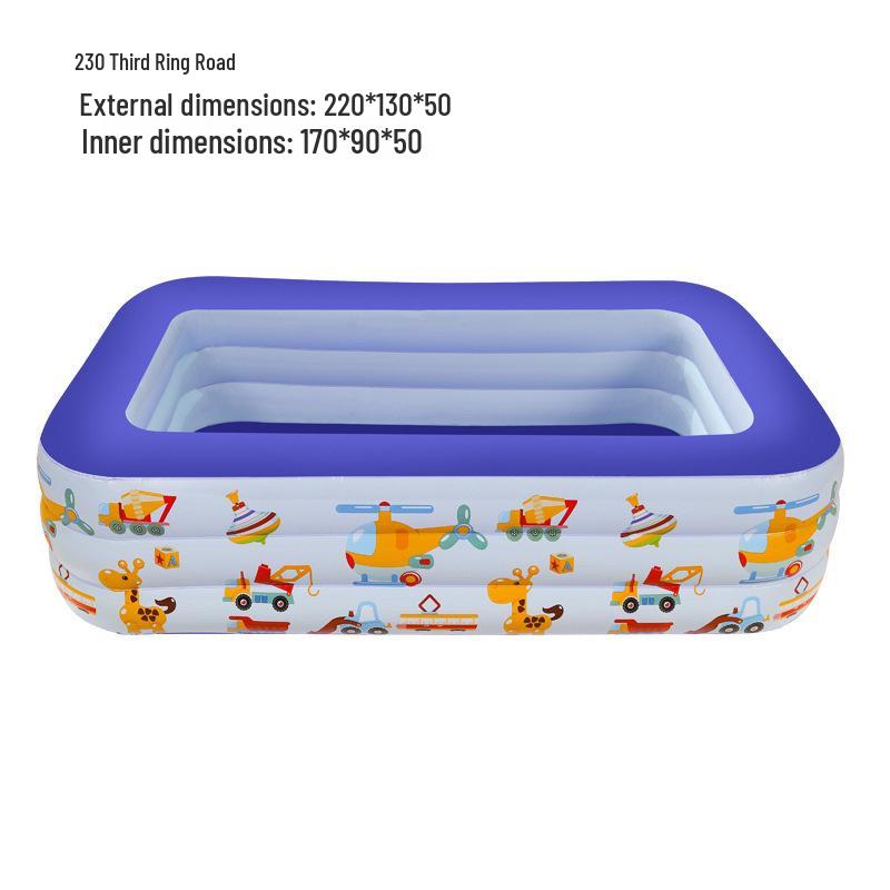 Inflatable Outdoor Pool - Baby Bath & Parent-Child Water Play Ball Pit