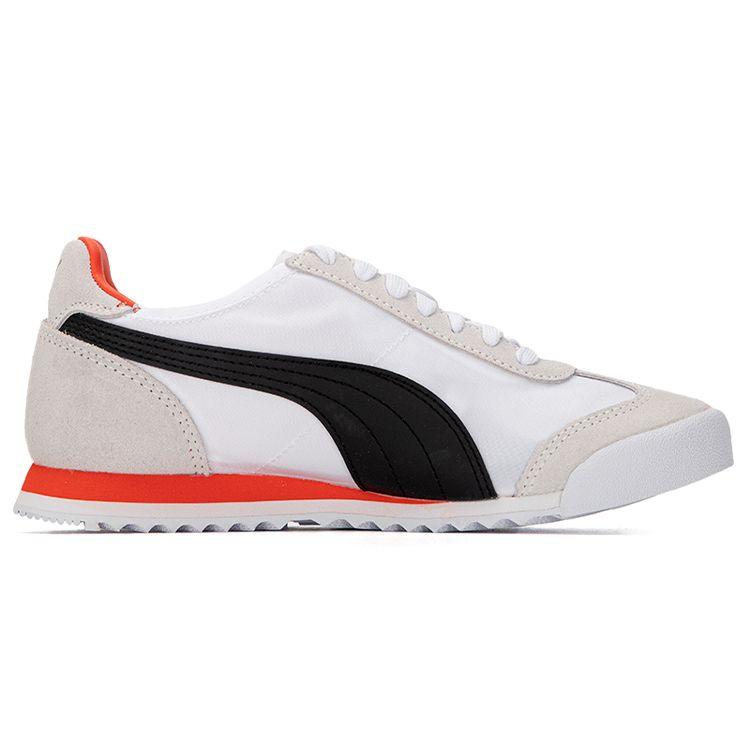 Puma Roma OG Nylon White Cherry Tomato Unisex Sneakers Black 362408-29