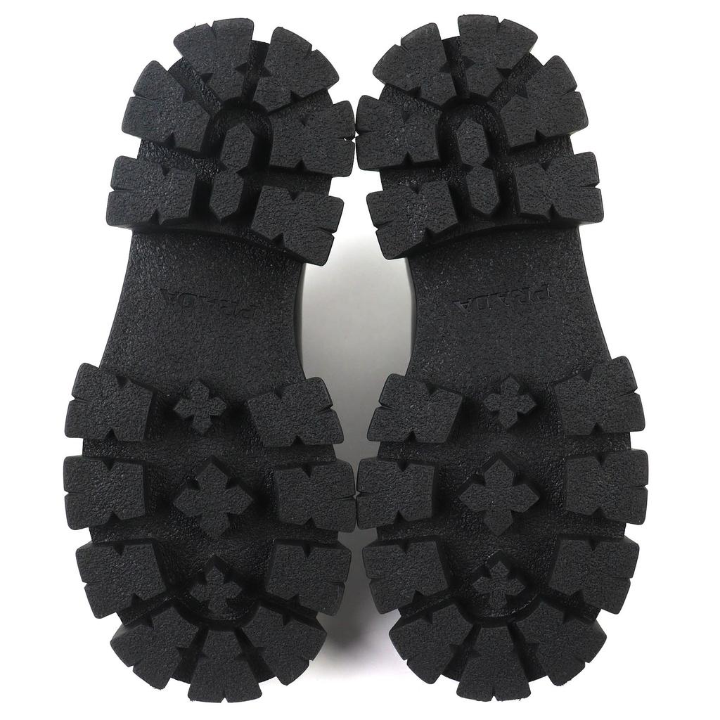 Excellent PRADA monolith Chelsea boots with Brushed leather 35.5 1T725L Used