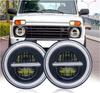 1 Stück Frontleuchte 7" Voll-LED Q, 12V Off-Road